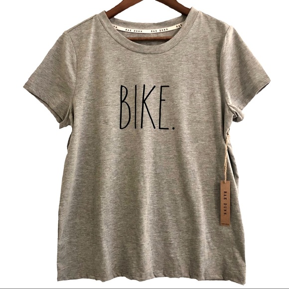 Rae Dunn Tops - Rae Dunn T-Shirt, NWT, Gray, Size M